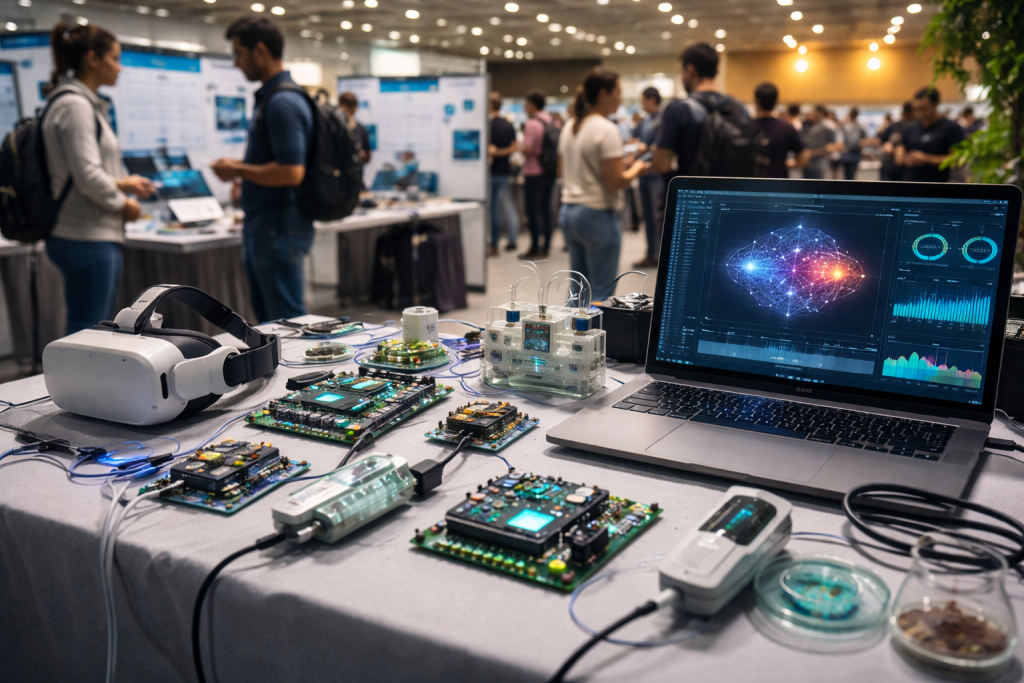 Feira científica da USP reúne projetos com IA, biossensores e realidade virtual feira-cientifica-da-usp-reune-projetos-com-ia,-biossensores-e-realidade-virtual