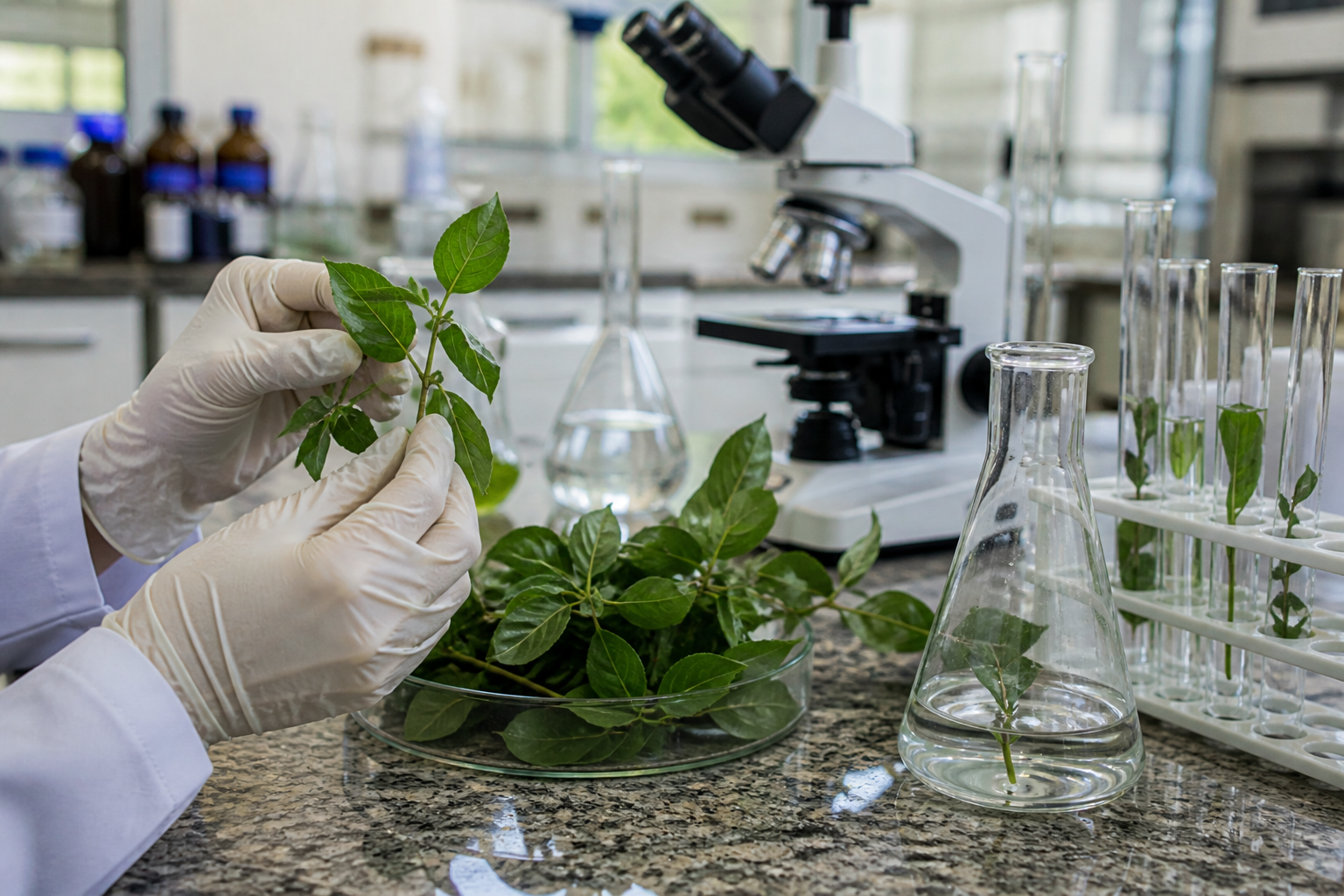 Pesquisa em SP identifica planta medicinal com potencial de ação contra o vírus da Covid-19